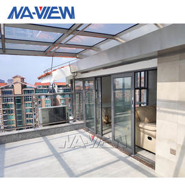चीन सीधे फ्लैट पैक एकल ढलान छत Sunroom पूर्वनिर्मित Sunroom परिवर्धन फैक्टरी