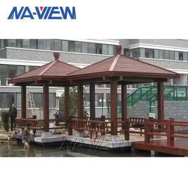 चीन PVDF कोटिंग धातु छत आँगन के साथ Patio गज़ेबो आवासीय गार्डन गज़ेबो फैक्टरी