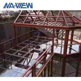 चीन छत के मौसम प्रतिरोध के साथ पूर्वनिर्मित आधुनिक कॉर्नर गज़ेबो फैक्टरी