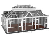 सभी मौसमों में आधुनिक सनरूम एक्सटेंशन एनक्लोजर निर्माण तिरछा छत आपूर्तिकर्ता